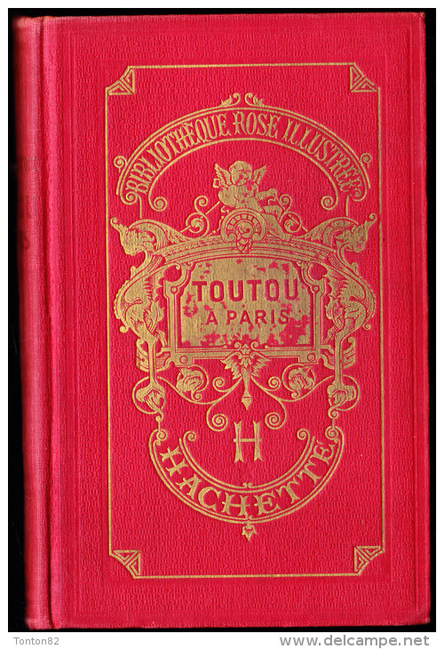 Magdeleine Du Genestoux - Toutou à Paris - Bibliothèque Rose Illustrée- ( 1929 ) - Illustrations : A. Pécoud - Bibliothèque Rose