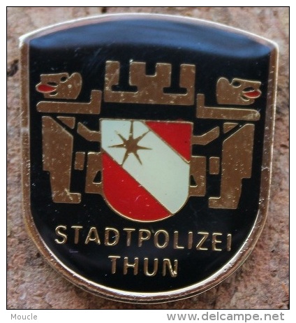 STADTPOLIZEI THUN - POLICE DE LA VILLE DE THOUNE  - POLICIA - SCHWEIZ - SWITZERLAND - SVIZZERA  - SUISSE - SWISS  -  (7) - Polizei