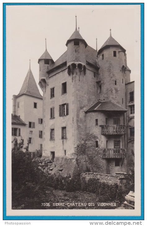 Sierre - Château Des Vidomnes (ou Vidômes) - Sierre