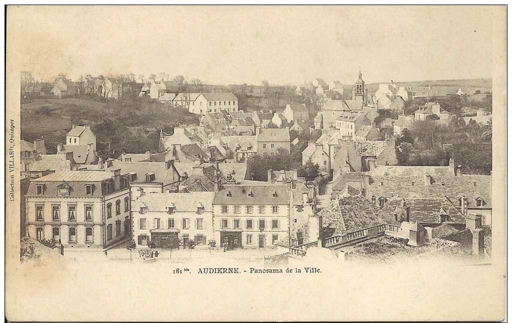 29 - AUDIERNE - Panorama De La Ville - 161bis - Collection Villard Quimper - Audierne