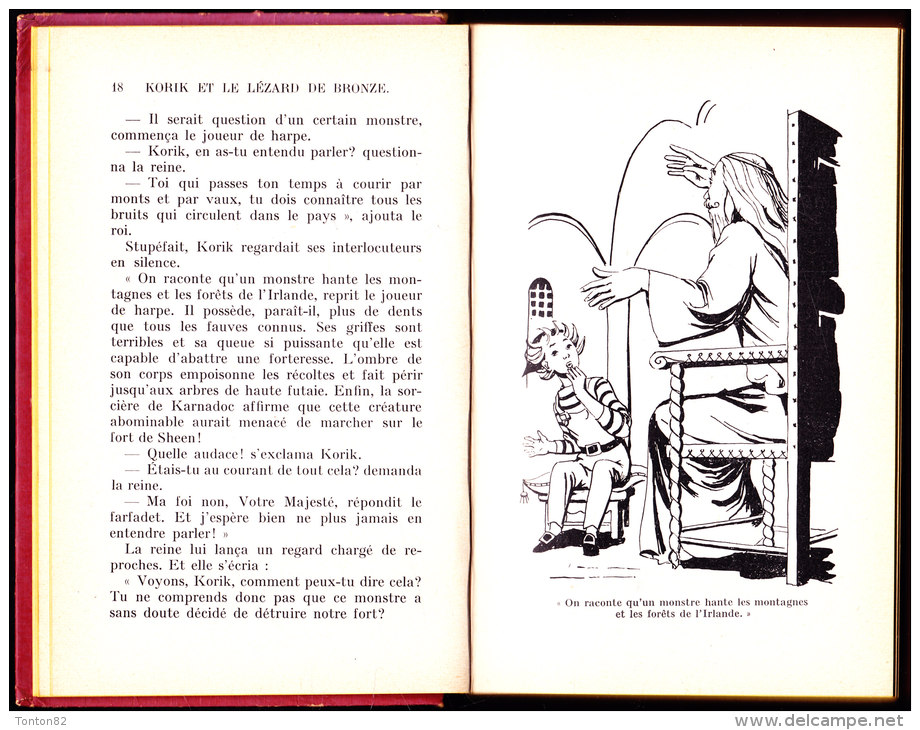 Patricia Lynch - KORIK Et Le Lézard De Bronze - Bibliothèque Rose Illustrée - ( 1959 ) - Bibliotheque Rose