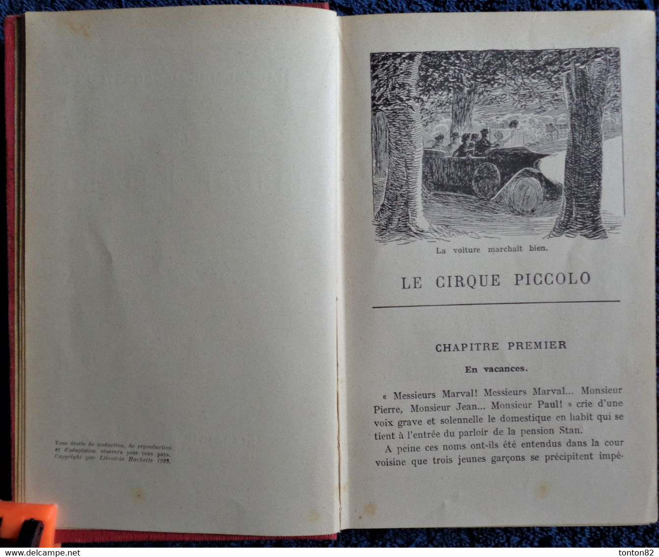 Magdeleine Du Genestoux - Le Cirque Piccolo  - Bibliothèque Rose Illustrée - ( 1947 ) - Bibliotheque Rose