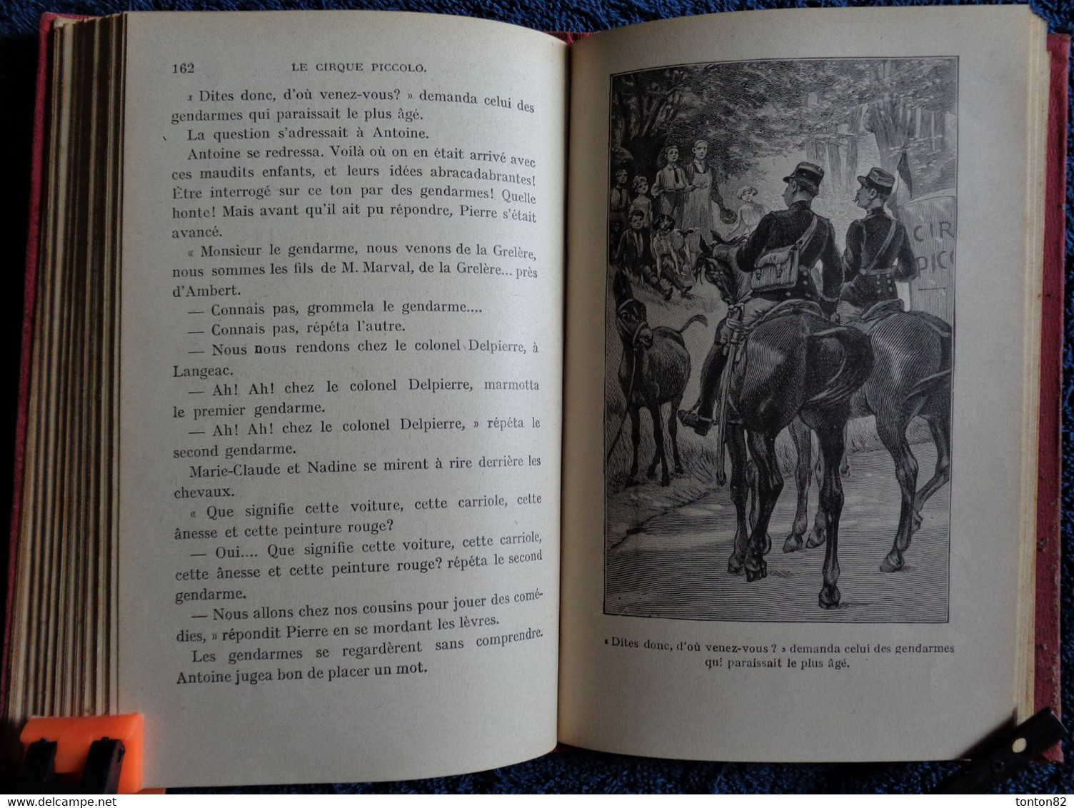 Magdeleine du Genestoux - Le Cirque Piccolo  - Bibliothèque Rose Illustrée - ( 1947 )