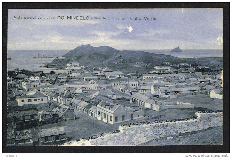 ILHA DE S. VICENTE (Cabo Cape Verde) - Vista Parcial Da Cidade Do Mindelo - Cape Verde