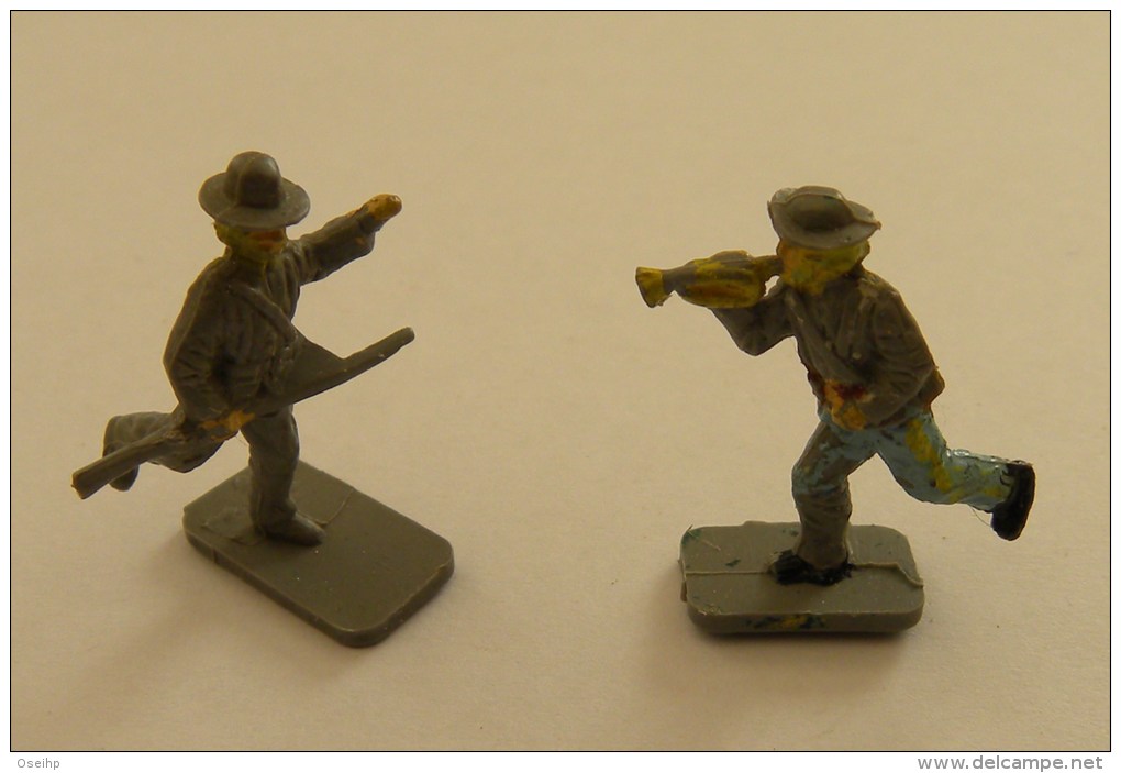 Lot   Mini Soldats Sudiste - Airfix - Starlux