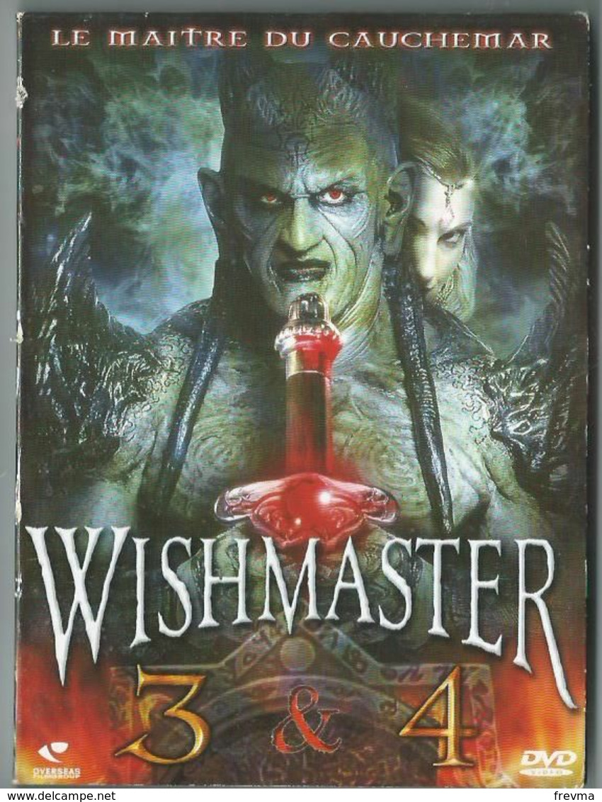 Dvd Wishmaster 3 Et 4 - Horreur