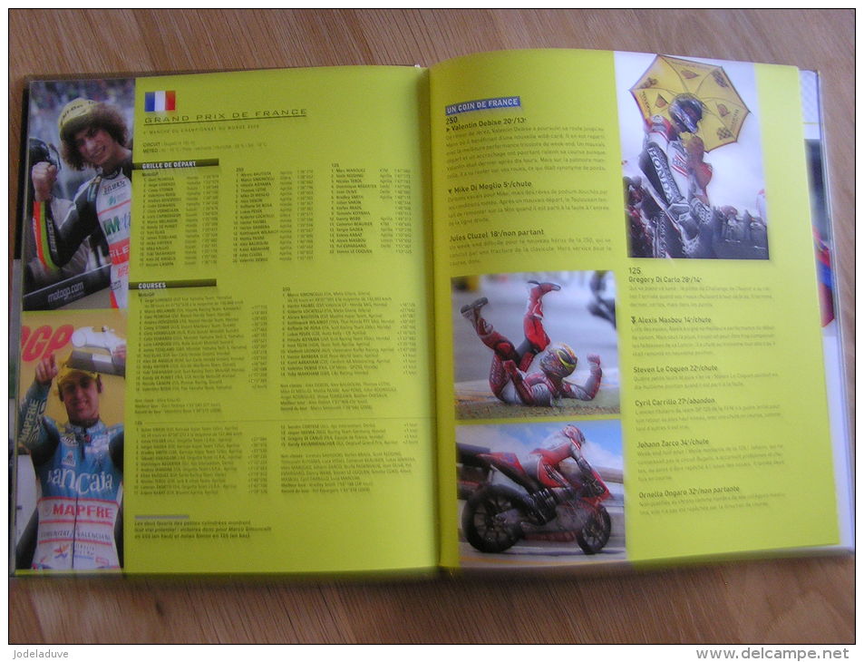 LIVRE D´ OR MOTO GP 2009 Bussillet  Moto Course Grand Prix Championnat 250 CC Rossi Lorenzo Pedroza De Punniet Stoner - Moto