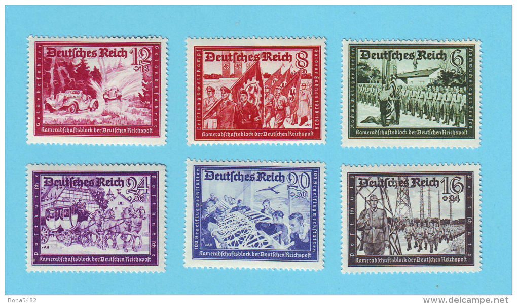 ALLEMAGNE GERMANY REICH  POSTAL 1941 / MLH* / BJ 1099 - Unused Stamps