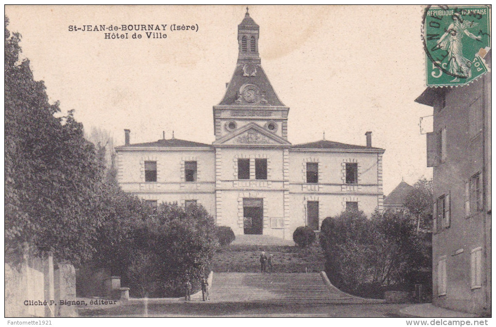 ST JEAN DE BOURNAY  HOTEL DE VILLE (dil283) - Saint-Jean-de-Bournay