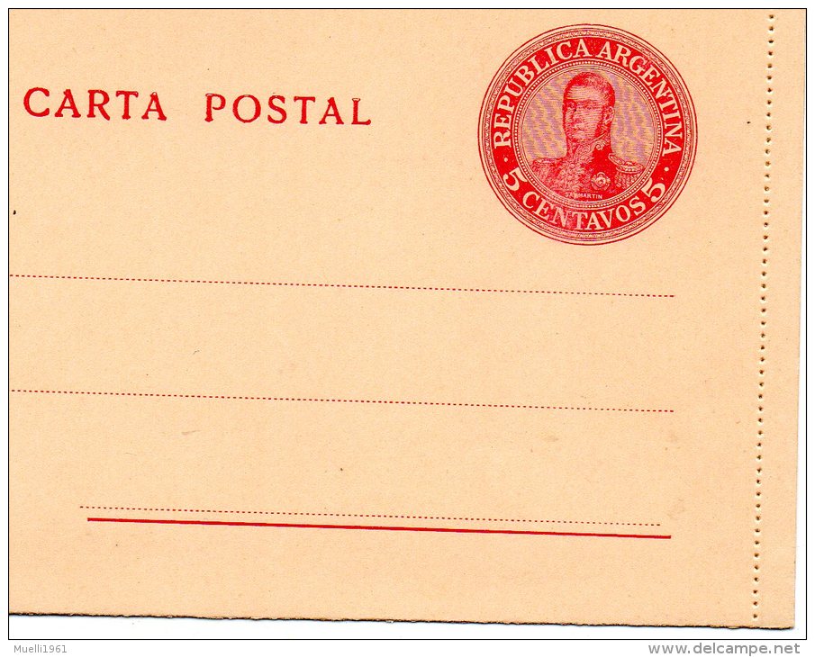 Ganzsache Argentinien - Postal Stationery