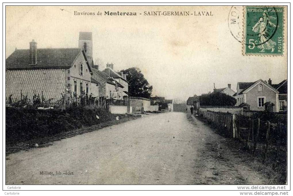 77 - SAINT-GERMAIN-LAVAL - Environs De Montereau - Autres & Non Classés