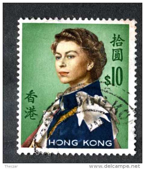 4943x)  Hong Kong 1962  - Scott # 216 ~  Used ~ Offers Welcome! - Used Stamps