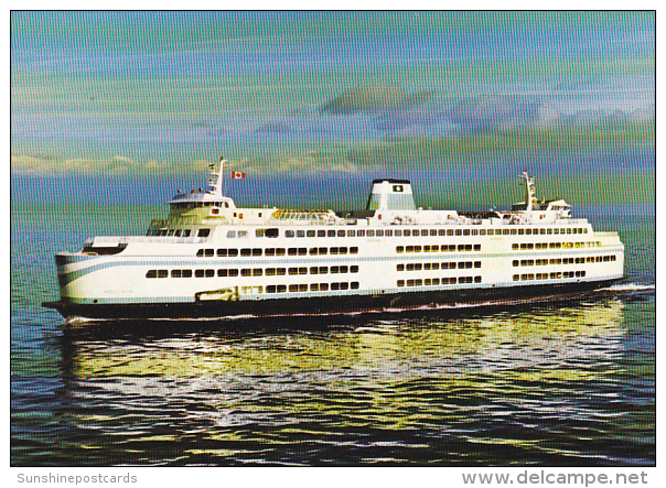 Canada Ferry M C Queen Of Cowichan British Columbia Ferries - Victoria
