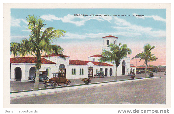 Seaboard Railroad Station West Palm Beach Florida - West Palm Beach