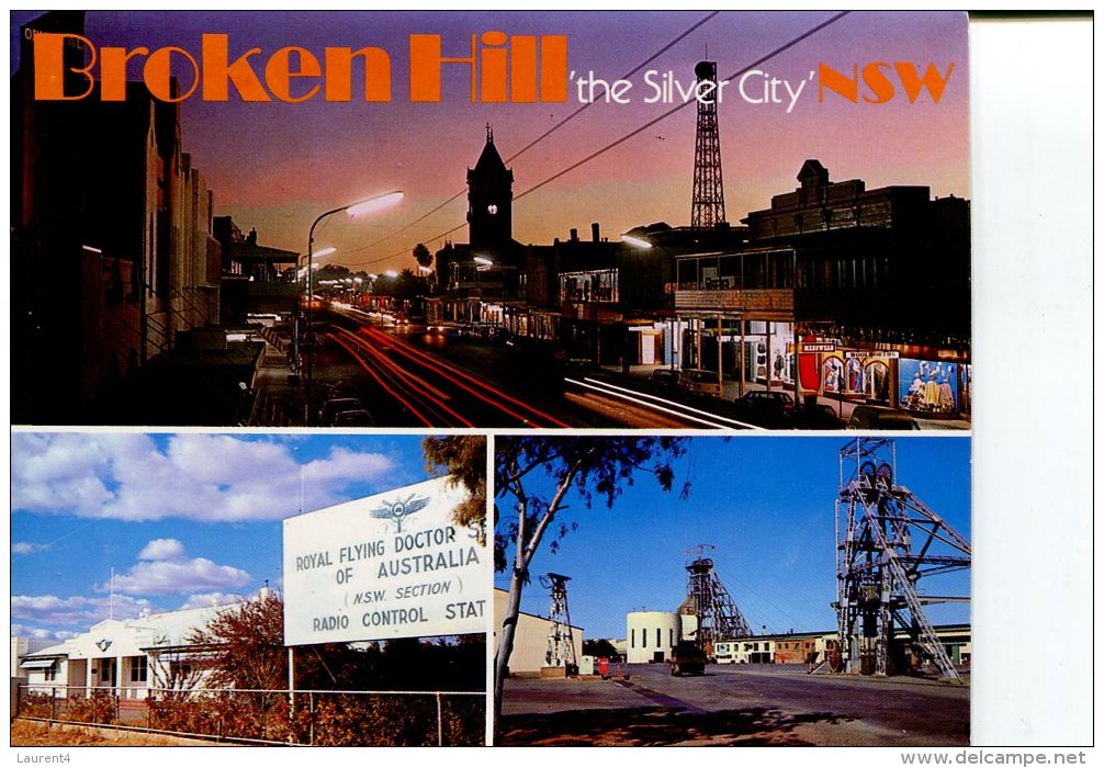 (folder 31) Australia Postcard Folder - NSW - Broken Hill - Broken Hill
