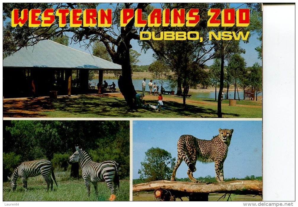 (folder 31) Australia Postcard Folder - NSW - Dubbo Western Plain Zoo - Dubbo