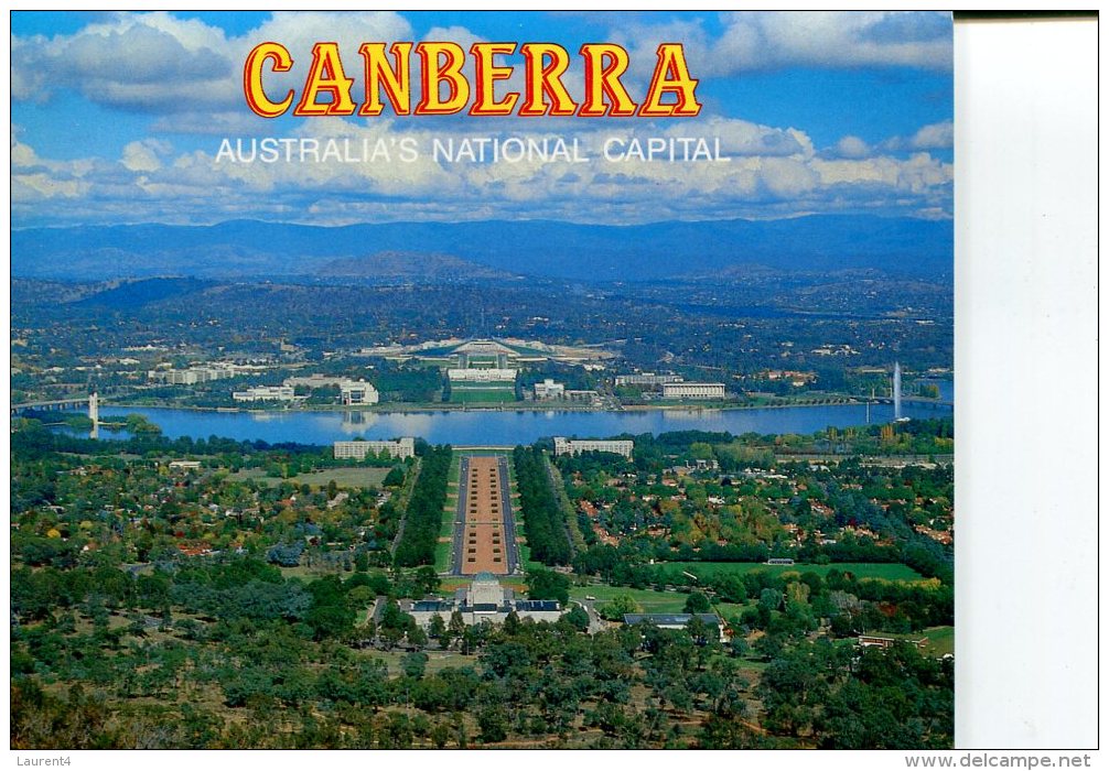 (folder 31) Australia Postcard Folder - ACT - Canberra National Capital - Canberra (ACT)