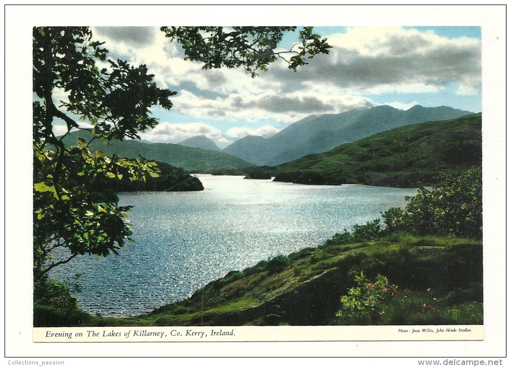 Cp, Irlande, Killarney, Evenig On The Lakes Of Killarney - Kerry