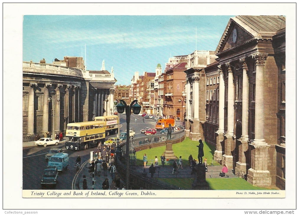 Cp, Irlande,  Dublin, Trinity College And Bank Of Ireland, College Green - Dublin