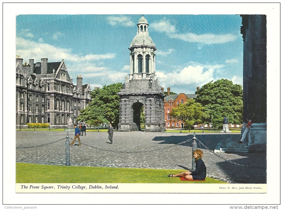 Cp, Irlande,  Dublin, Trinity College, The Front Square - Dublin