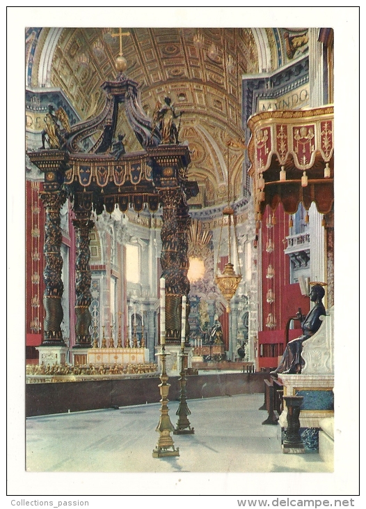 Cp, Cite Du Vatican, Basilique De S. Pierre, La Confession - Vatikanstadt
