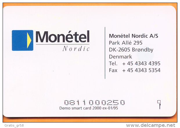 Swaziland - Test Card, Monetel-Nordic Blue, 1/95, 2.000ex, Mint?? - Swasiland