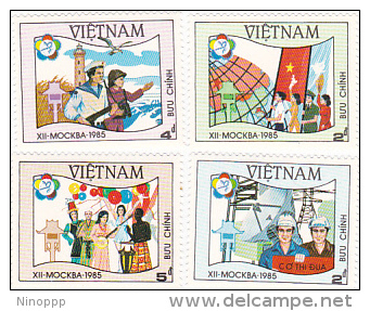 Vietnam1985 Moscow 85 Expo Set MNH - Vietnam