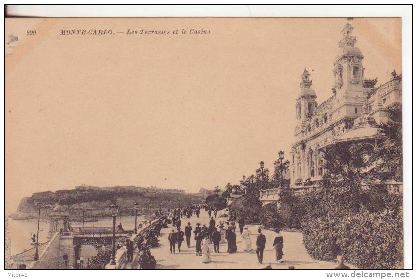 4-Principato Di Monaco-Montecarlo-Casinò-Case Da Giuoco-Maison De Jeu-Casa De Juego-Animata Tram-v. 1912 X Roma - Casino