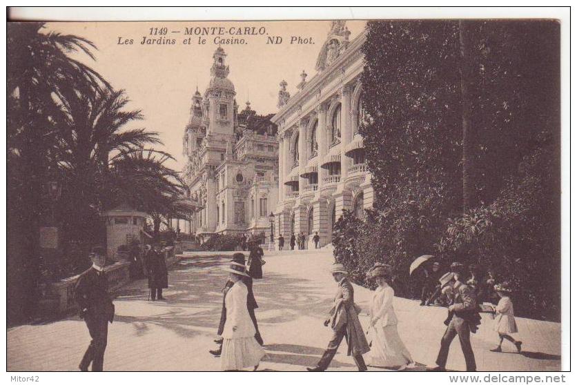 7-Principato Di Monaco-Montecarlo-Casinò-Case Da Giuoco-Maison De Jeu-House Of Game-Casa De Juego-Moda-Nouveau- New - Casino