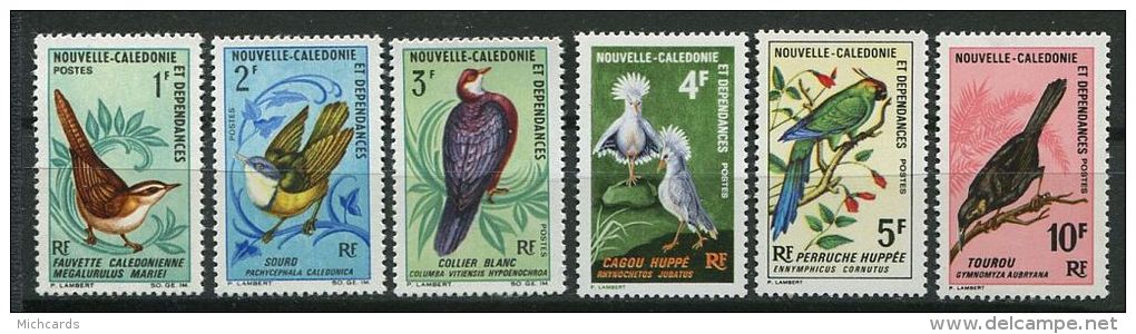 120 NOUVELLE CALEDONIE 1967 - Oiseaux Birds Aves - Neuf Sans Charniere (Yvert 345/50) - Neufs