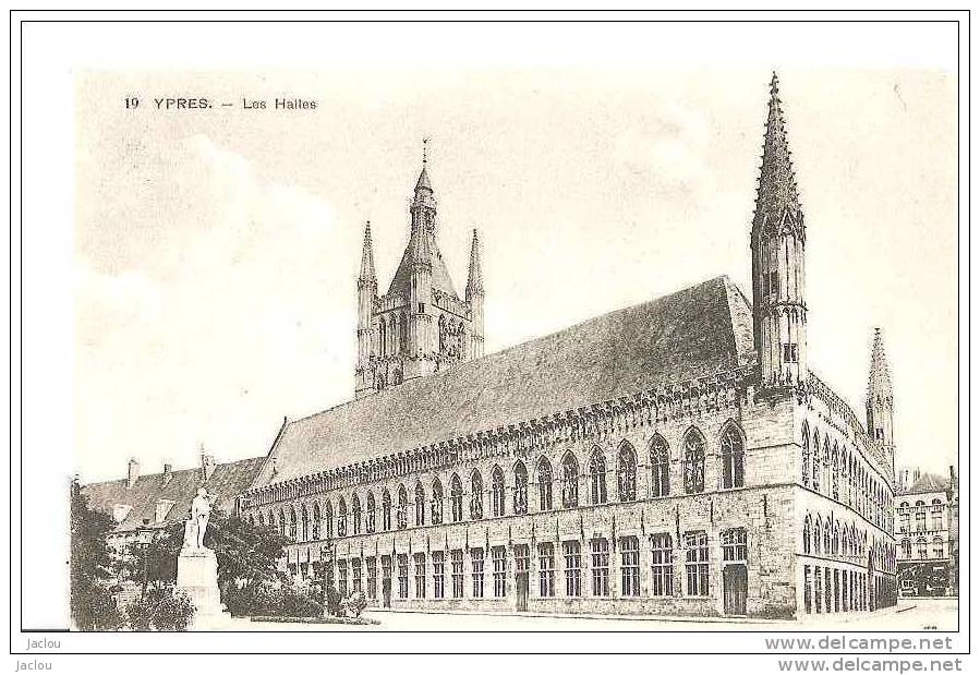 YPRES LES HALLES,BEAU PLAN REF 14331 - Autres & Non Classés