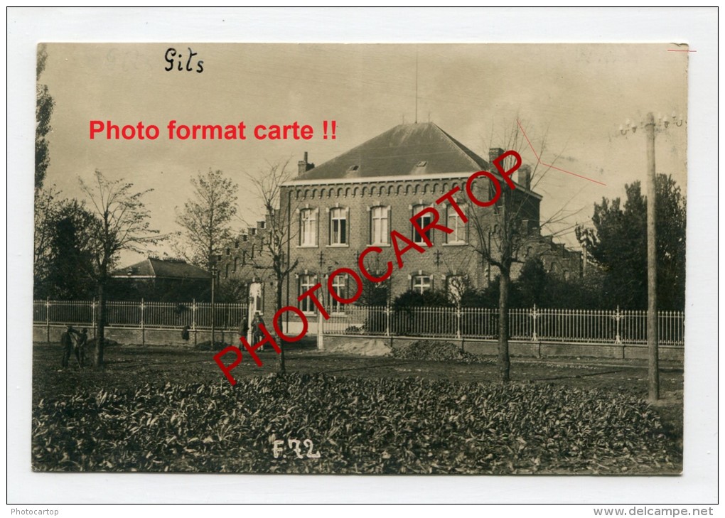 GITS-PHOTO Allemande-Guerre 14-18-1WK-BELGIQUE-BELGIEN-Flandern- - Hooglede