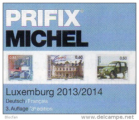 Katalog PRIFIX Michel 2014 Neu 25€ Briefmarken Spezial Luxemburg: ATM MH Dienst Porto Besetzungen In Deutsch-französisch - Filatelie En Postgeschiedenis