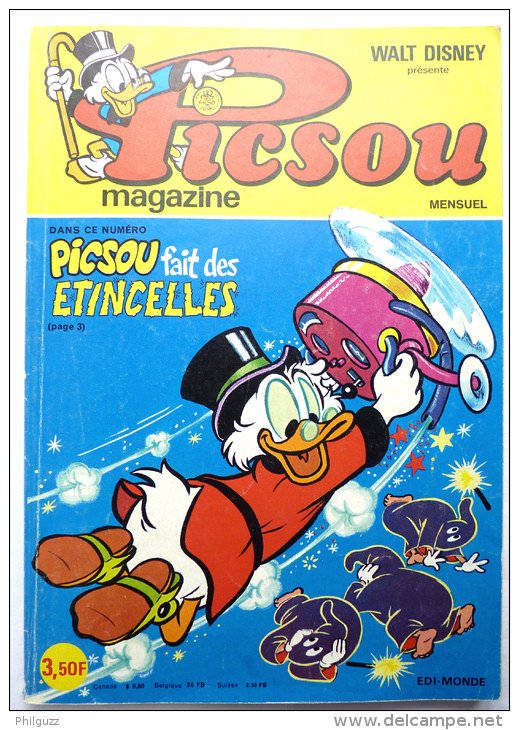 PICSOU MAGAZINE N° 52 - 1976 - Picsou Magazine