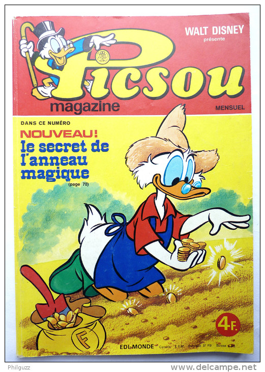 PICSOU MAGAZINE N° 58- 1976 (3) - Picsou Magazine