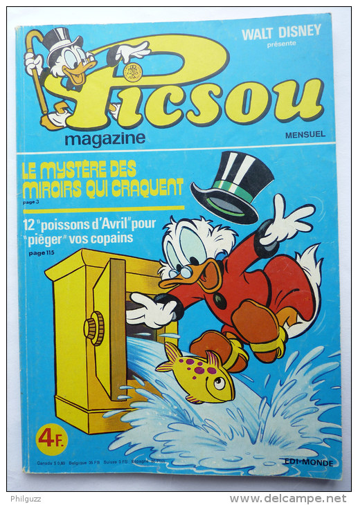 PICSOU MAGAZINE N° 62 - 1977 - Picsou Magazine