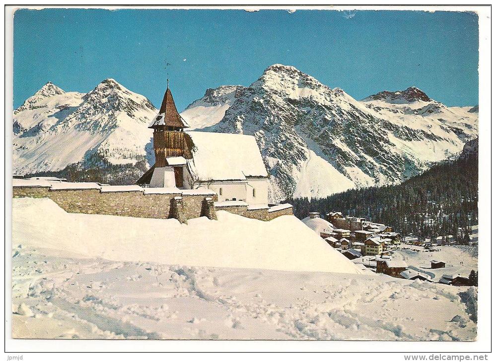 Suisse - Arosa, Bergkirchli 1800 M - Verlag Berker 12 F - 1966 - Arosa