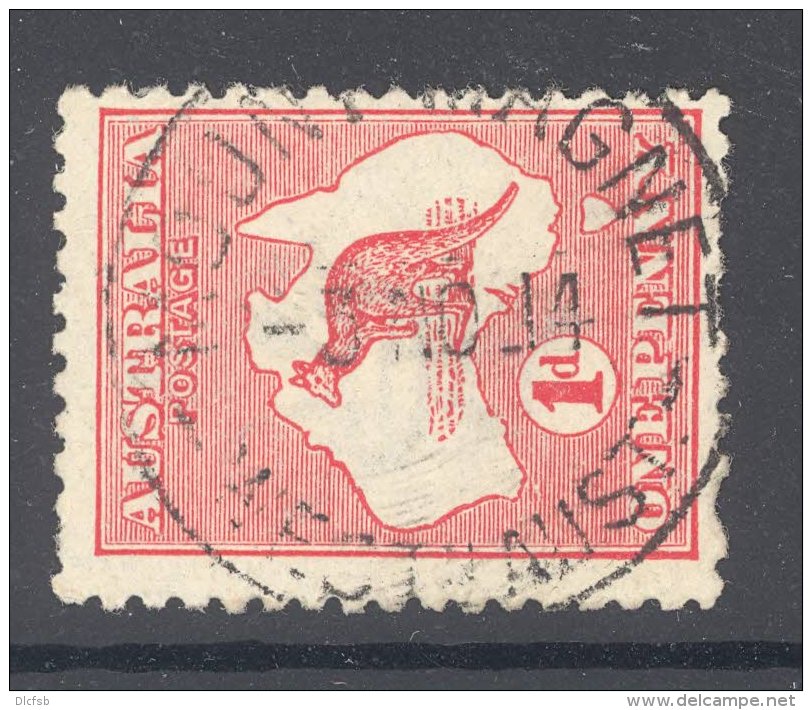 WESTERN AUSTRALIA, Postmark &acute;MOUNT MAGNET&acute; On Kangaroo Stamp - Used Stamps