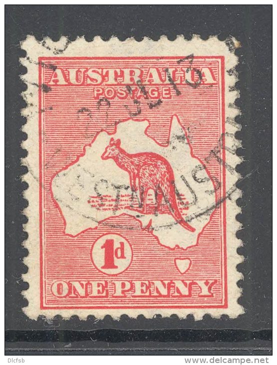 AUSTRALIA, 1913 Kangaroo 1d (Die I) Superb Used, SG2 - Used Stamps