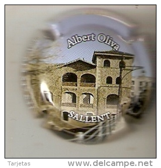 PLACA DE CAVA ALBERT OLIVA DEL PUEBLO DE SALLENT  (CAPSULE)  Viader:20820 - Placas De Cava