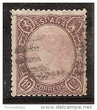 ESPAÑA 1865 - Edifil #77 - VFU - Usados