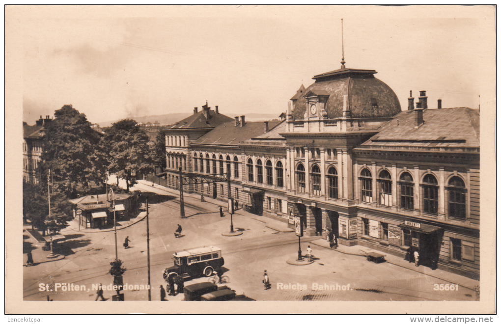 ST. PÖLTEN - NIEDERDONAU / REICHS BAHNHOF - St. Pölten