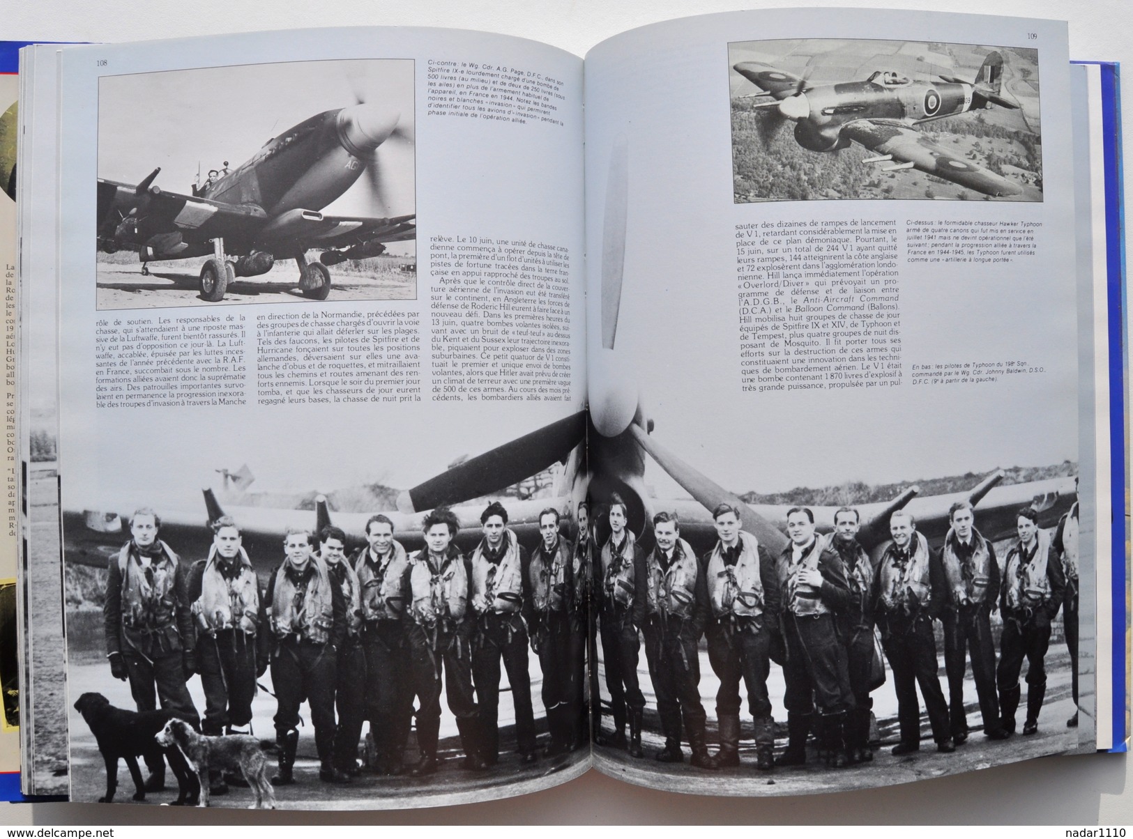 Avion, aviation, Guerre 40-45 / HISTOIRE DE LA R.A.F. - Chaz Bowyer, 1989 / Royal Air Force, Lancaster