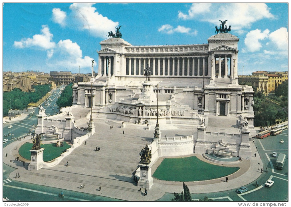 ZS42246 Altare Della Patria Roma   2 Scans - Altare Della Patria