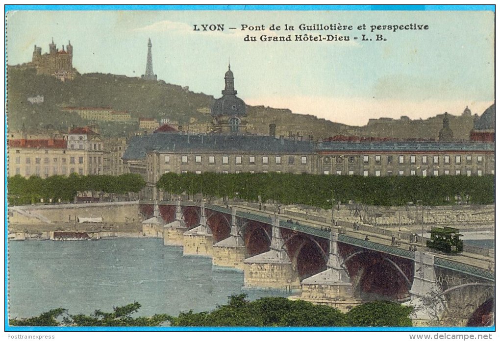 France. (13) Lyon. Pont De La Guillotieve. - Luynes