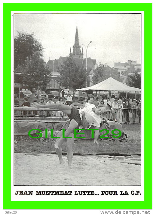 SPORTS, WRESTLING, LUTTE BRETONNE - JEAN MONTMÉAT - BAUD (56) TOURNOI FÉDÉRAL, 1984 - TIRAGE No 2/150 Ex - ÉCRITE - - Lutte