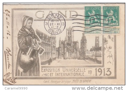 Gent  Exposition Gand Universele Et Internationale Den 1913         Theo De Graeve        Scan 5152 - Gent