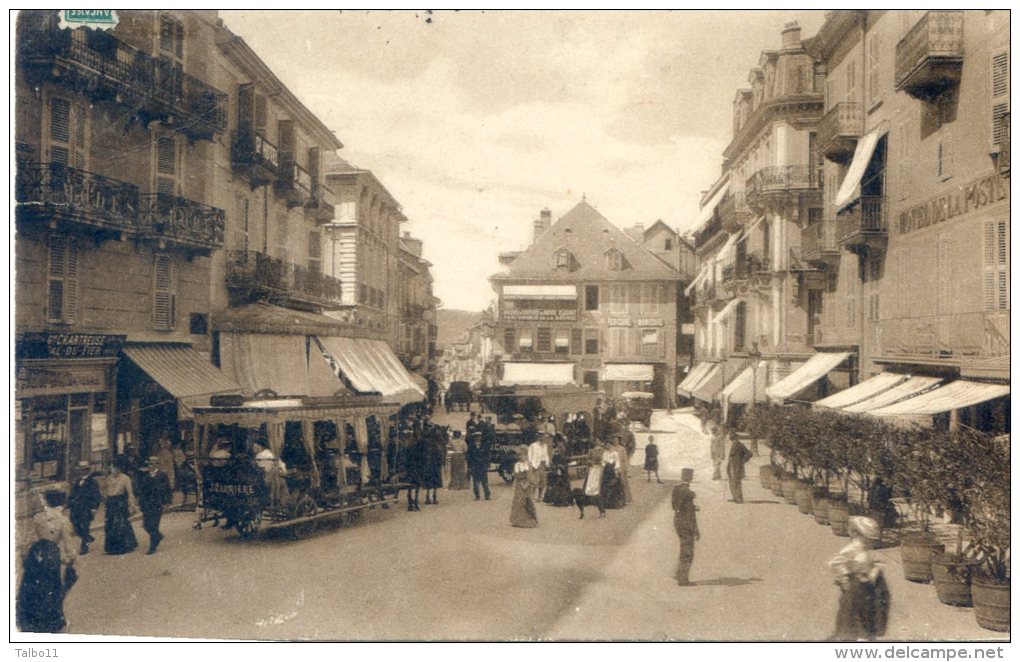 Aix Les Bains - Place Carnot - Tramways Hyppomobiles - Aix Les Bains