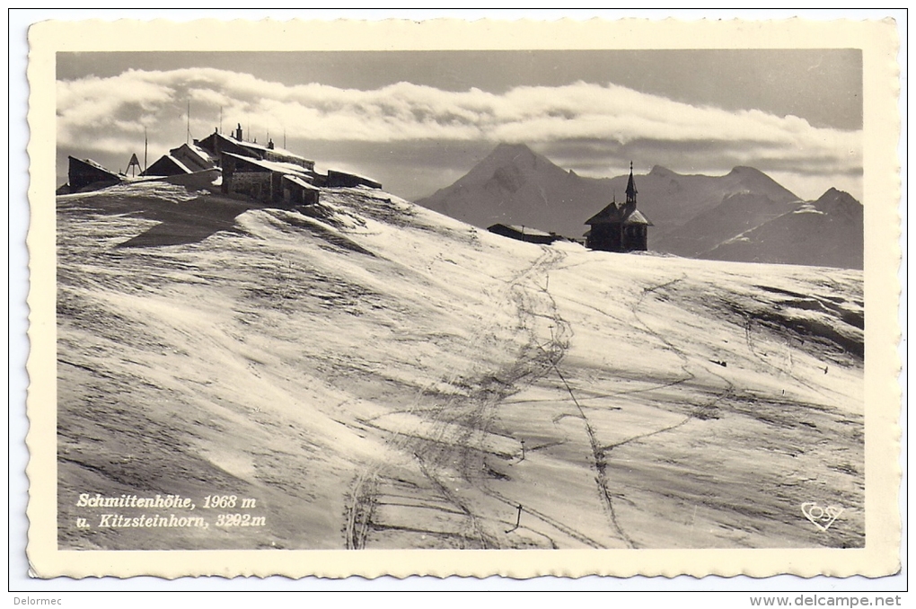 CPSM Photo Salzbourg Autriche Zell Am See Schmittenhöhe U. Kitzsteinhorn Verlag Alfred Gründler - Zell Am See