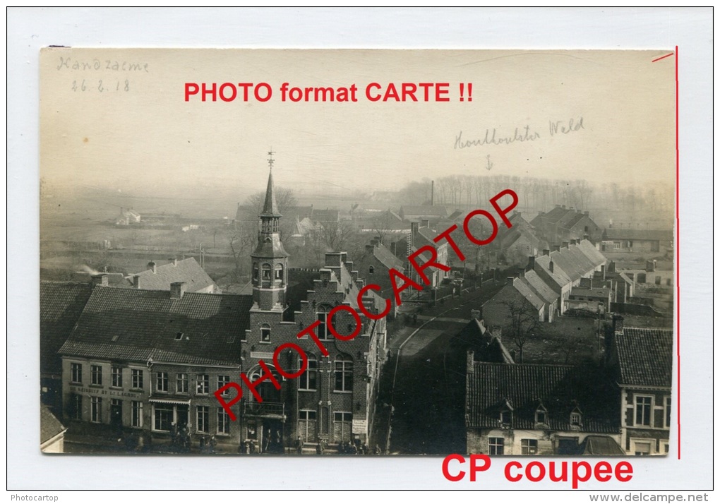 HANDZAME-PHOTO Allemande-Guerre 14-18-1WK-BELGIQUE-BELGIEN-Flandern- - Kortemark